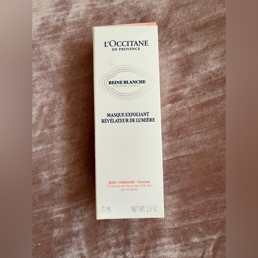 L'OCCITANE Reine Blanche Exfoliating Mask - White